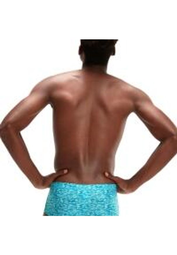 Spodenki kąpielówki męskie Speedo Hyper Boom. Kolor: niebieski, biały, wielokolorowy. Materiał: lycra, poliester