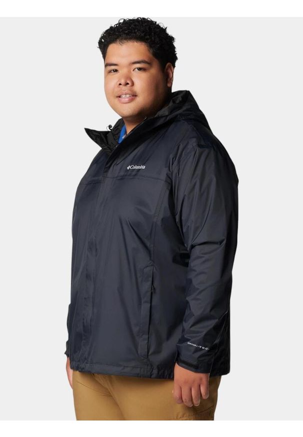 columbia - Płaszcz przeciwdeszczowy męski Columbia Watertight II. Kolor: czarny