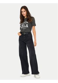 only - ONLY T-Shirt Lucy 15346786 Szary Regular Fit. Kolor: szary. Materiał: bawełna #5