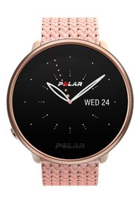 POLAR - Zegarek sportowy Polar Ignite 2 różowo-złoty. Rodzaj zegarka: smartwatch. Kolor: różowy, wielokolorowy, złoty. Materiał: polar. Styl: sportowy #6