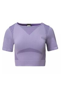 Koszulka damska IQ Ingel TOP WMNS - fioletowa, Rozmiar XS. Kolor: fioletowy. Materiał: poliester, elastan, materiał, nylon #1