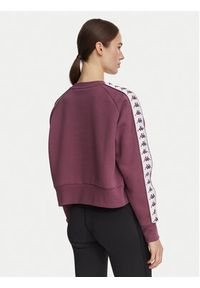 Kappa Bluza 222 Banda Marbella 2 311U1TW Fioletowy Regular Fit. Kolor: fioletowy. Materiał: syntetyk #3