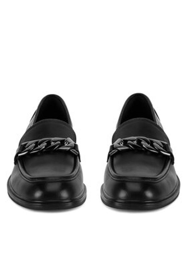 Jenny - JENNY Loafersy HY13293-8 Czarny. Kolor: czarny. Materiał: materiał
