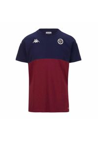Kappa - Koszulka Union Bordeaux-Bègles Ayba 8 2024/25. Kolor: niebieski, wielokolorowy, brązowy