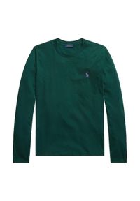 Polo Ralph Lauren Bluzka 211898699010 Zielony Regular Fit. Typ kołnierza: polo. Kolor: zielony. Materiał: bawełna