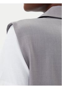 only - ONLY Kamizelka Marine 15338353 Szary Straight Fit. Kolor: szary. Materiał: syntetyk. Styl: marine #6