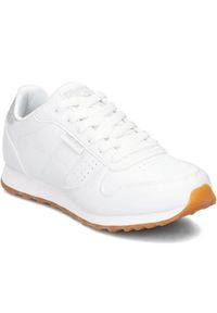 skechers - Buty do chodzenia damskie Skechers Old School Cool. Zapięcie: sznurówki. Kolor: biały. Materiał: materiał, syntetyk, tkanina. Szerokość cholewki: normalna. Sport: turystyka piesza