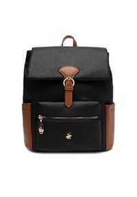Beverly Hills Polo Club Plecak CEO-BHPC-C-002-08 Czarny. Kolor: czarny. Materiał: materiał #5