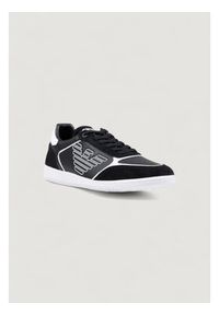 EA7 Emporio Armani Sneakersy 7X000405 AF19826 MC001 Czarny. Kolor: czarny. Materiał: skóra #4