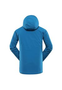 ALPINE PRO - Kurtka softshell męska Alpine Pro Hoor. Kolor: niebieski. Materiał: softshell. Sport: wspinaczka
