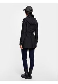 Morgan Trencz 241-GLADIA Czarny Regular Fit. Kolor: czarny. Materiał: syntetyk, bawełna #5