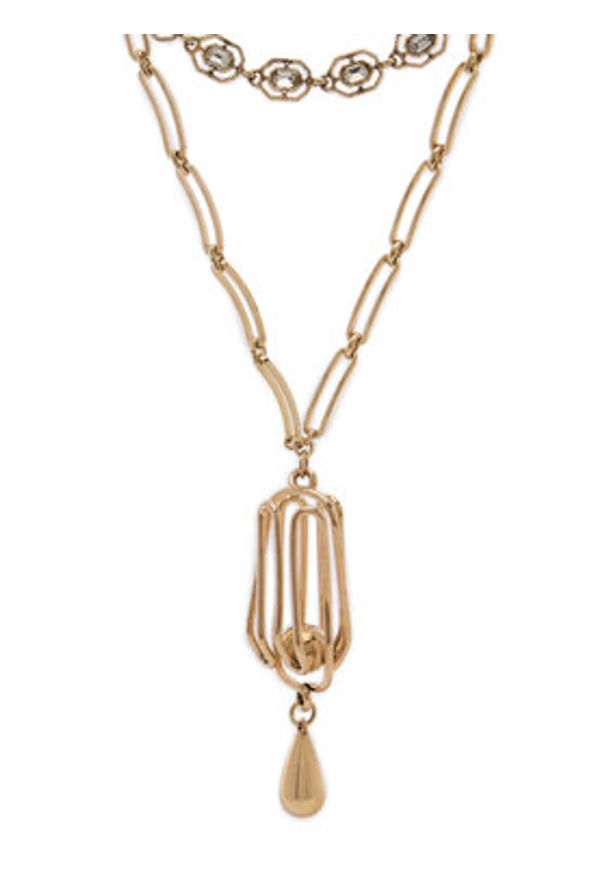 Weekend Max Mara Naszyjnik 2515751085 Złoty. Materiał: metalowe. Kolor: złoty
