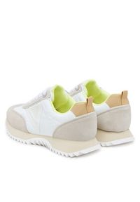 Guess Sneakersy FLTBAI SUE12 Beżowy. Kolor: beżowy. Materiał: zamsz, skóra #4