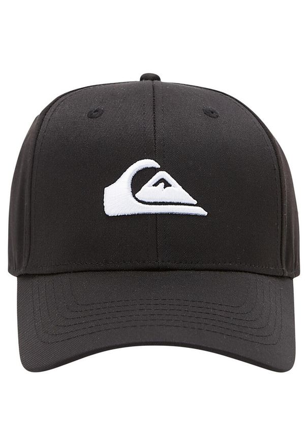 Quiksilver - Czapka Snapback dla Chłopcy DECADES Czarny. Kolor: brązowy, zielony, wielokolorowy. Materiał: tkanina, poliester, bawełna