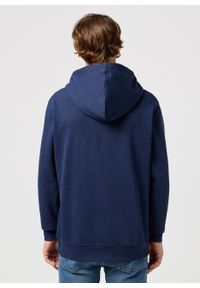 Wrangler - WRANGLER SIGN OFF HOODIE MĘSKA BLUZA NIEROZPINANA NAVY 112350542 W651013678 #2