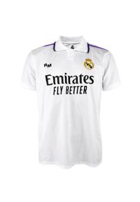 Koszulka piłkarska dla dorosłych Real Madrid Home 22/23. Kolor: biały. Materiał: poliester. Sport: piłka nożna