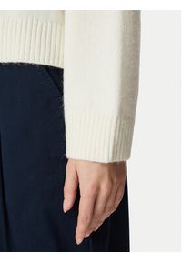Tommy Jeans Sweter Fluffy Badge DW0DW23831 Biały Regular Fit. Kolor: biały. Materiał: syntetyk #5