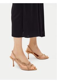 Jenny - JENNY Sandały R25SS00508 Beżowy. Kolor: beżowy. Materiał: syntetyk #4