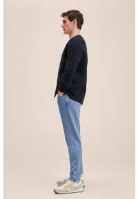 Mango Man jeansy Ben męskie. Kolor: niebieski #4