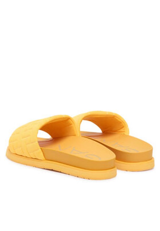 GANT - Gant Klapki 30507939 Żółty. Kolor: żółty. Materiał: materiał