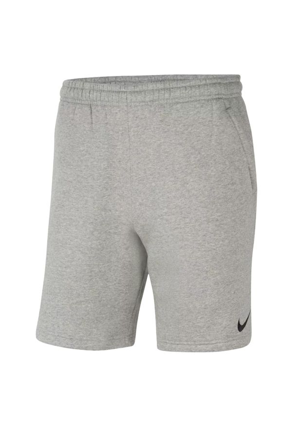 Nike - Shorty Męskie Polar Park 20. Kolor: szary. Materiał: polar. Sport: turystyka piesza