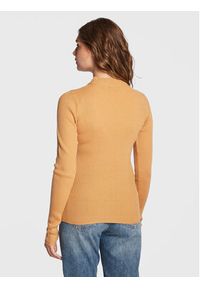 Brave Soul Sweter LK-248RIGBYH Brązowy Regular Fit. Kolor: brązowy. Materiał: syntetyk #2