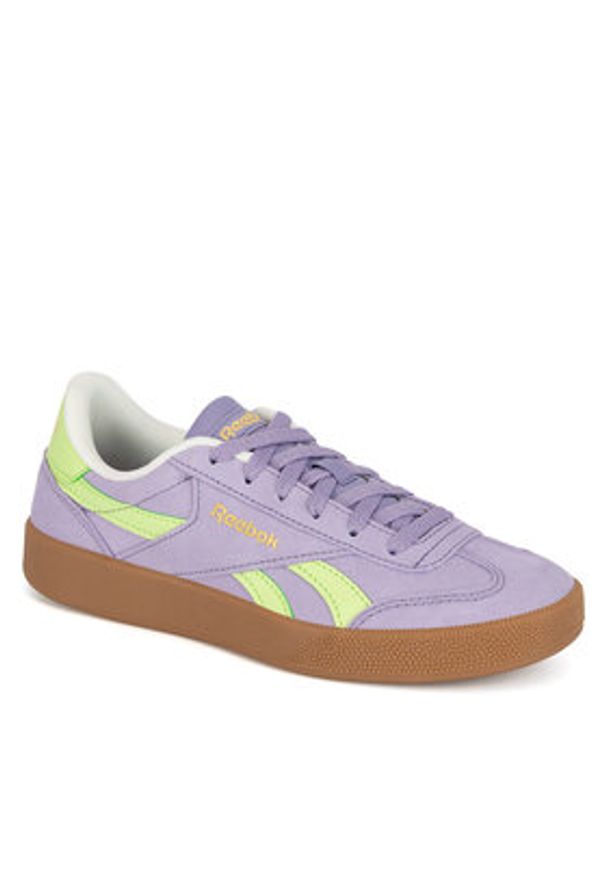 Reebok Sneakersy SMASH EDGE 100220594 Fioletowy. Kolor: fioletowy. Materiał: skóra