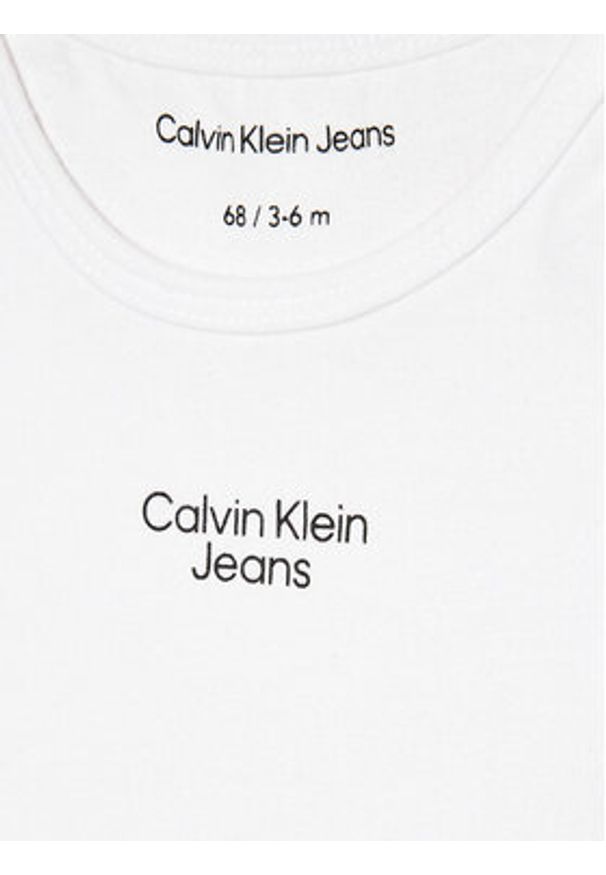 Calvin Klein Jeans Komplet body dziecięcych IN0IN00015 Kolorowy Regular Fit. Materiał: bawełna. Wzór: kolorowy