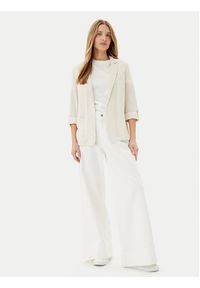only - ONLY Marynarka Siesta 15322274 Beżowy Loose Fit. Kolor: beżowy. Materiał: wiskoza #3