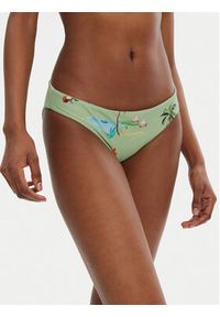 Seafolly Dół od bikini Isla Palm 40426-216 Zielony. Kolor: zielony. Materiał: syntetyk #4