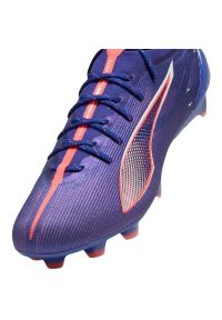 Buty piłkarskie Puma Ultra 5 Ultimate Fg 107683 01 fioletowe. Kolor: fioletowy. Materiał: materiał. Szerokość cholewki: normalna. Sport: piłka nożna #2