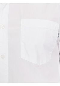 Pepe Jeans Koszula Prince PM308270 Biały Regular Fit. Kolor: biały. Materiał: bawełna #3