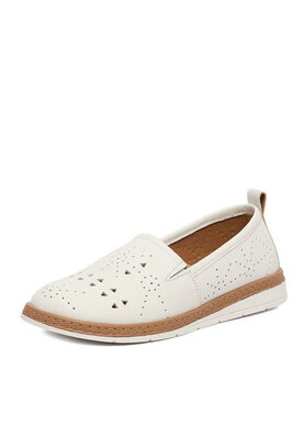 Lasocki Półbuty CEO-WI23-LYLA-02 Biały. Kolor: biały. Materiał: skóra