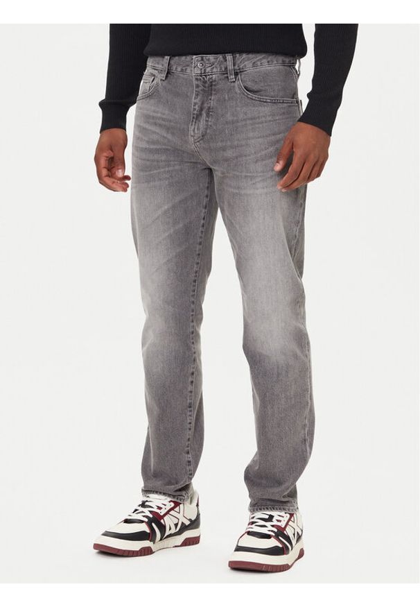 Armani Exchange Jeansy XM000049 AF18812 M8088 Szary Slim Fit. Kolor: szary