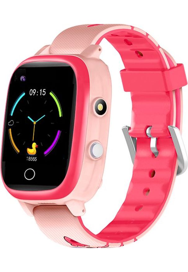 GARETT - Smartwatch Garett Kids Sun 4G Różowy (5903246289589). Rodzaj zegarka: smartwatch. Kolor: różowy