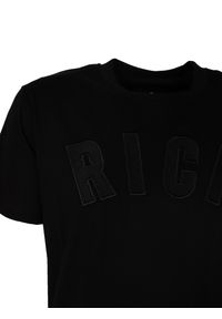 John Richmond T-Shirt "Tropik" | RMA22207TS | Mężczyzna | Czarny. Okazja: na co dzień. Kolor: czarny. Materiał: bawełna. Długość rękawa: krótki rękaw. Długość: krótkie. Wzór: aplikacja. Styl: casual #5