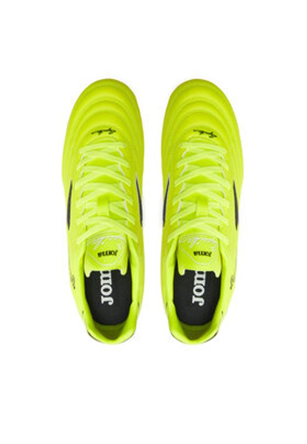 Joma Buty do piłki nożnej Aguila 24 AGUS2409AG Zielony. Kolor: zielony. Materiał: skóra