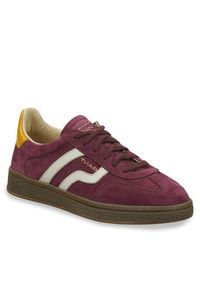 GANT - Gant Sneakersy Cuzima 29531693 Bordowy. Kolor: czerwony. Materiał: zamsz, skóra #5