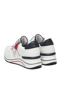 Remonte Sneakersy D0T04-81 Biały. Kolor: biały. Materiał: skóra, syntetyk #9