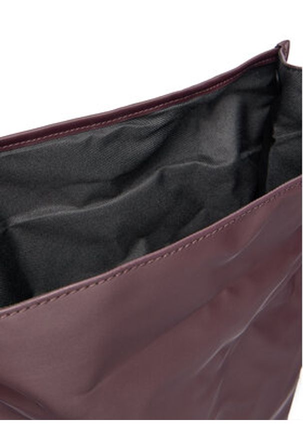 Rains Plecak Rolltop 13320 Bordowy. Kolor: czerwony. Materiał: materiał