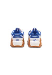 Buty do chodzenia męskie Hummel Algiz 2.0 Lite Icon. Zapięcie: sznurówki. Kolor: biały, wielokolorowy, niebieski. Materiał: materiał, syntetyk. Szerokość cholewki: normalna. Sport: turystyka piesza
