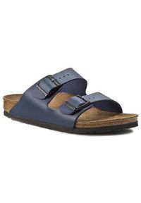 Birkenstock Klapki Arizona 051753 Granatowy. Kolor: niebieski. Materiał: skóra #2