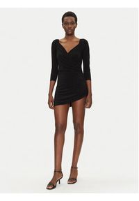 NORMA KAMALI Sukienka koktajlowa KK4243PLG84001 Czarny Regular Fit. Kolor: czarny. Materiał: syntetyk. Styl: wizytowy #3