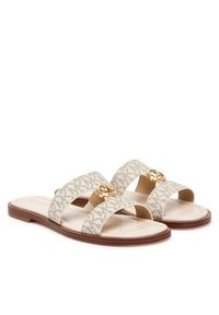 MICHAEL Michael Kors Klapki Ering Flat 40S6ERFS2B Écru. Materiał: skóra #5
