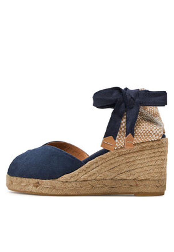Castañer Espadryle Bilina/6/002 023003 Niebieski. Kolor: niebieski. Materiał: materiał