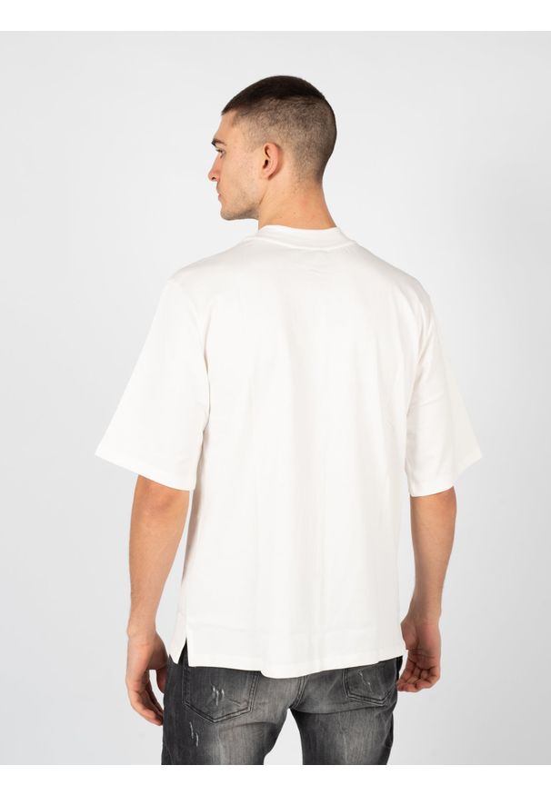Xagon Man T-shirt "Oversize" | A23082ZX97LA | Mężczyzna | Kremowy. Kolor: kremowy. Materiał: bawełna