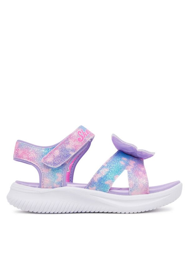 skechers - Sandały Skechers. Kolor: fioletowy