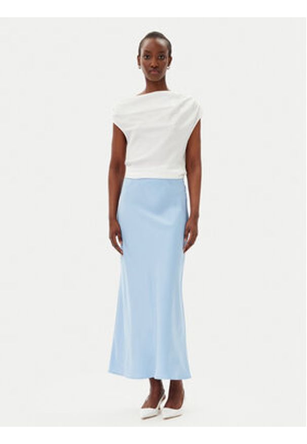 Imperial Spódnica maxi GHN4JBA Błękitny Regular Fit. Kolor: niebieski. Materiał: syntetyk