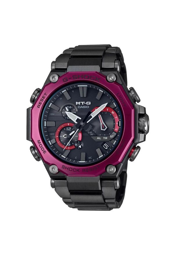 Casio - CASIO ZEGAREK G-SHOCK Triple G Resist MTG-B2000BD-1A4ER. Rodzaj zegarka: cyfrowe. Styl: sportowy