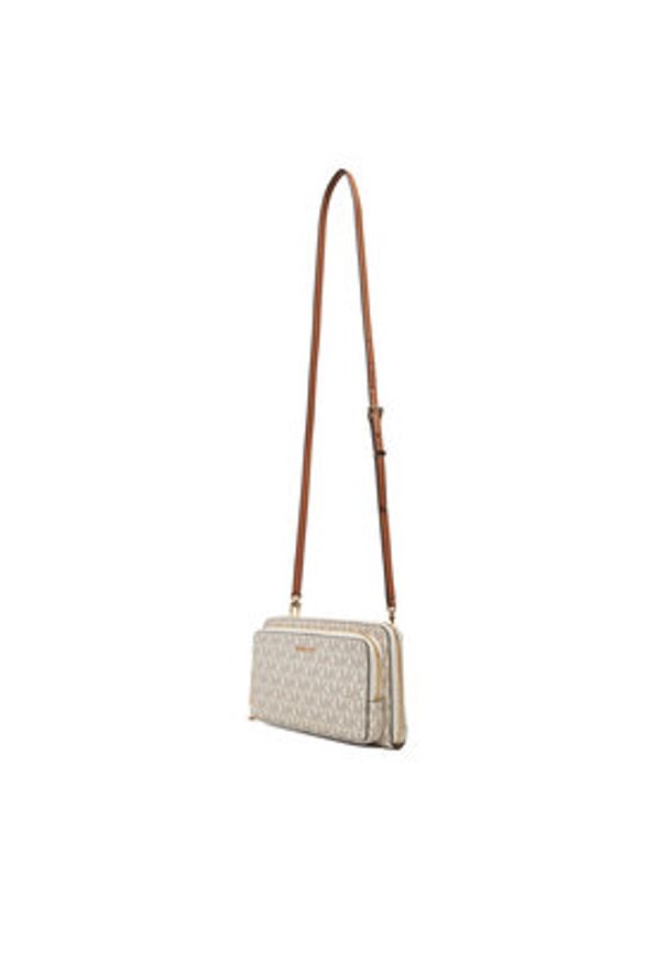 MICHAEL Michael Kors Torebka Jet Set 32F5GJ6C7B Beżowy. Kolor: beżowy